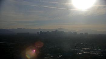 Weather camera view of Phoenix Children`s Hospital.