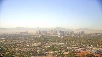 Weather camera view of Phoenix Children`s Hospital.