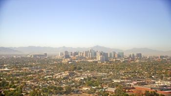 Weather camera view of Phoenix Children`s Hospital.