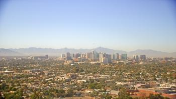 Weather camera view of Phoenix Children`s Hospital.