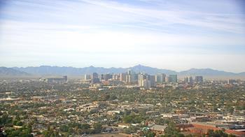 Weather camera view of Phoenix Children`s Hospital.