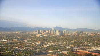 Weather camera view of Phoenix Children`s Hospital.