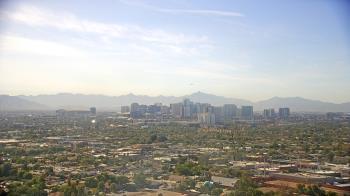Weather camera view of Phoenix Children`s Hospital.