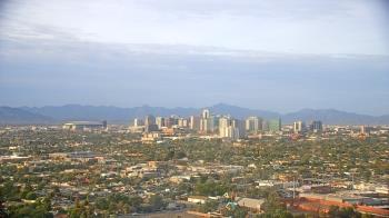 Weather camera view of Phoenix Children`s Hospital.