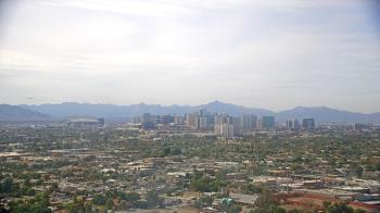 Weather camera view of Phoenix Children`s Hospital.
