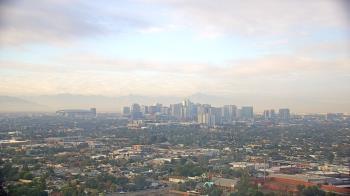 Weather camera view of Phoenix Children`s Hospital.
