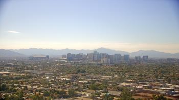 Weather camera view of Phoenix Children`s Hospital.