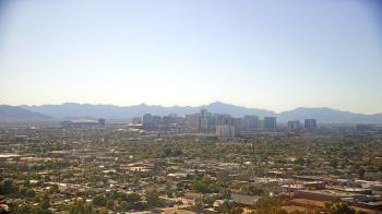 Weather camera view of Phoenix Children`s Hospital.