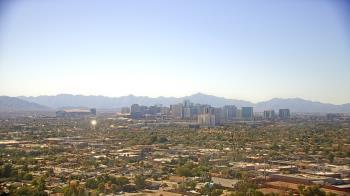Weather camera view of Phoenix Children`s Hospital.