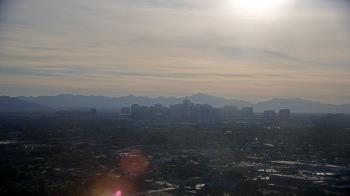 Weather camera view of Phoenix Children`s Hospital.