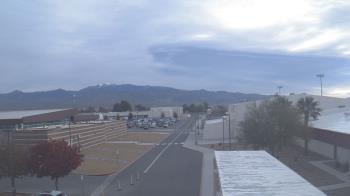 Weather camera view of Pahrump Valley HS.