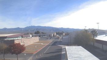 Weather camera view of Pahrump Valley HS.