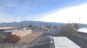 Weather camera view of Pahrump Valley HS.