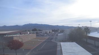 Weather camera view of Pahrump Valley HS.