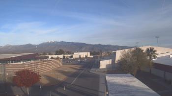 Weather camera view of Pahrump Valley HS.