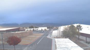 Weather camera view of Pahrump Valley HS.