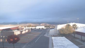 Weather camera view of Pahrump Valley HS.