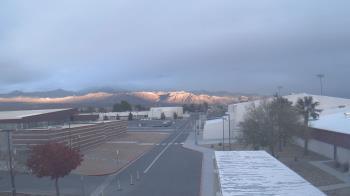 Weather camera view of Pahrump Valley HS.