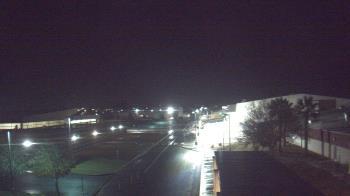 Weather camera view of Pahrump Valley HS.