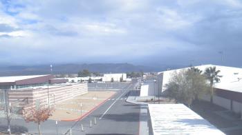 Weather camera view of Pahrump Valley HS.