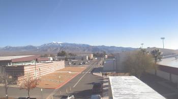 Weather camera view of Pahrump Valley HS.