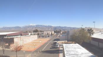 Weather camera view of Pahrump Valley HS.