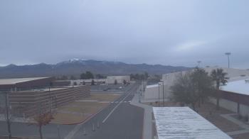 Weather camera view of Pahrump Valley HS.