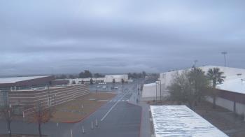 Weather camera view of Pahrump Valley HS.