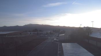 Weather camera view of Pahrump Valley HS.