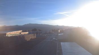 Weather camera view of Pahrump Valley HS.