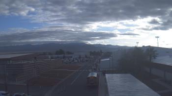 Weather camera view of Pahrump Valley HS.