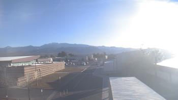 Weather camera view of Pahrump Valley HS.