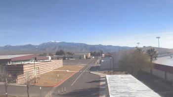 Weather camera view of Pahrump Valley HS.