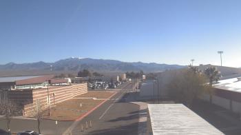Weather camera view of Pahrump Valley HS.