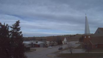 Weather camera view of Red Cloud Indian School.