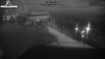 Weather camera view of Sunrise Park Resort 10650 ft elev.