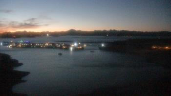 Weather camera view of Pleasant Harbor.