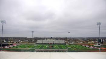 Weather camera view of Pea Ridge HS.