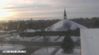 Weather camera view of St. Michael Catholic School.