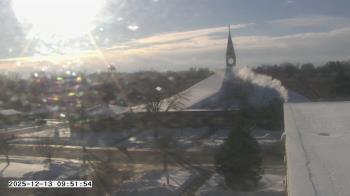 Weather camera view of St. Michael Catholic School.