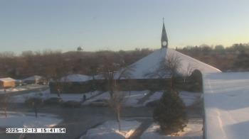 Weather camera view of St. Michael Catholic School.