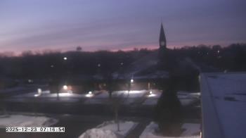 Weather camera view of St. Michael Catholic School.