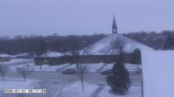 Weather camera view of St. Michael Catholic School.