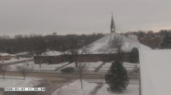 Weather camera view of St. Michael Catholic School.