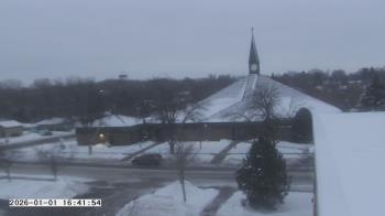Weather camera view of St. Michael Catholic School.