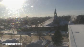 Weather camera view of St. Michael Catholic School.