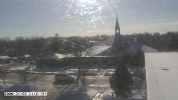 Weather camera view of St. Michael Catholic School.