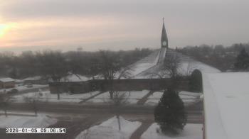 Weather camera view of St. Michael Catholic School.