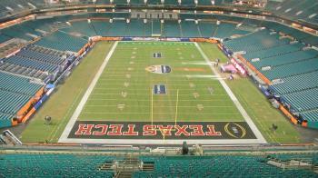 Weather camera view of Hard Rock Stadium (east lot).