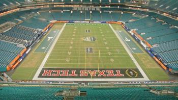 Weather camera view of Hard Rock Stadium (east lot).